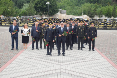 Quba rayonunda 2 iyul - Polis işçilərinin peşə bayramı günü qeyd olunub.