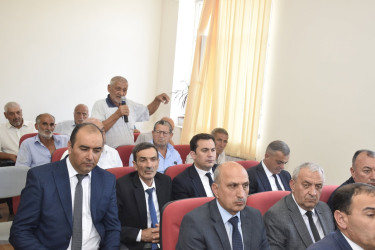 Mirzəqışlaq kəndində səyyar vətəndaş qəbulu keçirilib.