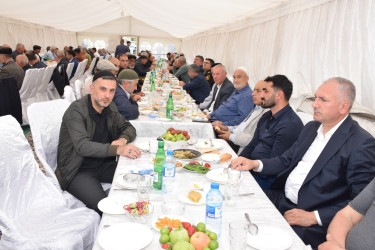 Şəhid Elşən Ərzumanovun üç mərasimi təşkil olunub.