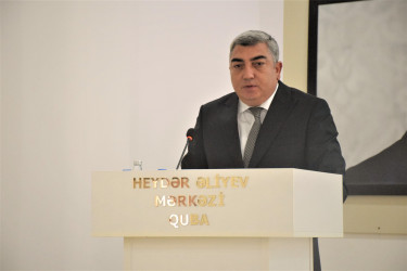 İlqar Mahmudov Quba-Xaçmaz Regional Təhsil İdarəsi üzrə təhsil işçilərinin sentyabr konfransında iştirak etmişdir.