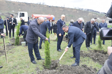 31 Mart - Azərbaycanlıların Soyqırımı Günü ilə əlaqədar Quba şəhərində ağacəkmə aksiyası keçirilmişdir.