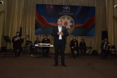 Qubada 20 Sentyabr - Dövlət Suverenliyi Günü münasibətilə tədbir keçirilib.