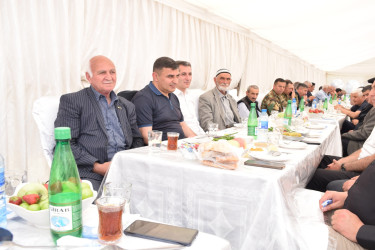 Şəhid Elşən Ərzumanovun üç mərasimi təşkil olunub.