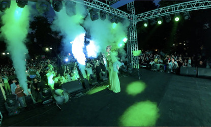 Qubada “Xalq konserti” layihəsi çərçivəsində Rəqsanə İsmayılovanın iştirakı ilə konsert proqramı təşkil olunub.