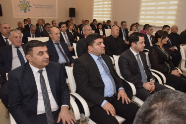 Qubada “Ulu Öndərin ömür yolu Vətənə və xalqa xidmət nümunəsidir” mövzusunda konfrans keçirilib.