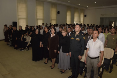 Quba rayonunda 27 Sentyabr - Anım Günü ilə əlaqədar tədbir keçirilib.
