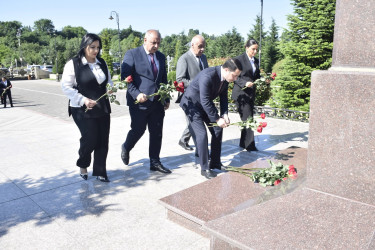 Quba rayonunda 23 iyun - Dövlət qulluqçularının peşə bayramı günü qeyd olundu.