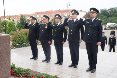 Quba rayonunda 2 iyul - Polis işçilərinin peşə bayramı günü qeyd olunub.