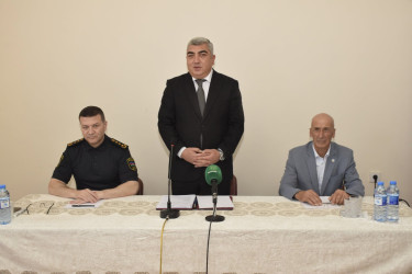 Mirzəqışlaq kəndində səyyar vətəndaş qəbulu keçirilib.
