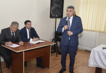 İspik kəndində növbəti səyyar vətəndaş qəbulu keçirilib.