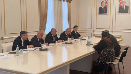 Quba Rayon İcra Hakimiyyətinin başçısı İlqar Mahmudovun vətəndaş qəbulları davam etdirilir.