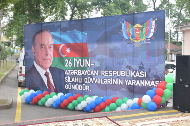 26 iyun - Azərbaycan Respublikasının Silahlı Qüvvələr Günü qeyd edilmişdir.