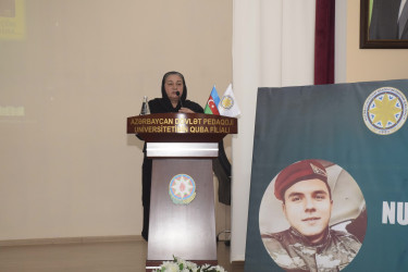 “Vətən üçün şəhid oldum” adlı kitabın təqdimatı keçirilmişdir.