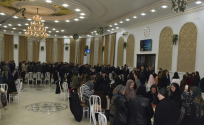 Qubada Ramazan ayı münasibətilə iftar mərasimi təşkil olunub.