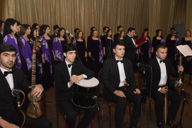 Üzeyir Hacıbəylinin 140 illiyinə həsr olunmuş konsert proqramı keçirilmişdir.
