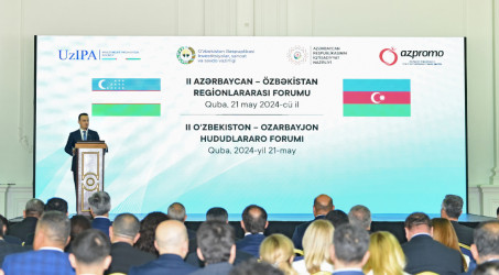 Qubada 2-ci Azərbaycan-Özbəkistan Regionlararası Forumu keçirilib.