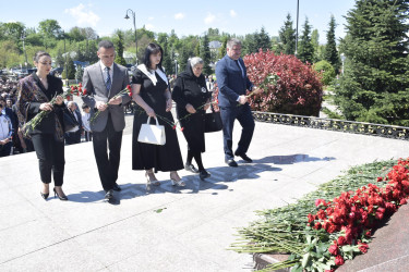Qubada Ümummilli Lider Heydər Əliyevin anadan olmasının 103-cü ildönümü qeyd olunub.