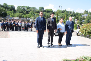 Quba şəhərində 15 İyun - Milli Qurtuluş Günü münasibətilə tədbir keçirilib.