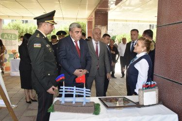 Qubada 20 Sentyabr - Dövlət Suverenliyi Günü münasibətilə tədbir keçirilib.