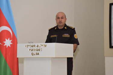 Quba şəhərində yanğınlara qarşı qabaqlayıcı tədbirlərin səmərəliliyinin artırılması məqsədilə regional müşavirə keçirilib.