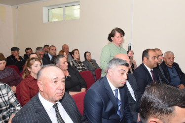 İlqar Mahmudov Susay kəndində vətəndaşların səyyar qəbulunu keçirmişdir.