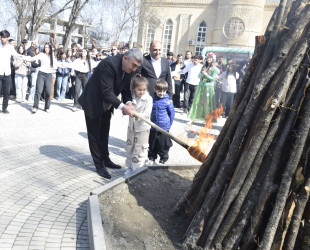 Novruz bayramı münasibətilə Quba şəhərində möhtəşəm ümumrayon tədbiri keçirilib.