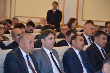 Rayon İcra Hakimiyyətində Quba rayonunda 2025-ci ildə sosial-iqtisadi inkişafın yekunları və qarşıda duran vəzifələrlə bağlı yığıncaq keçirilib.