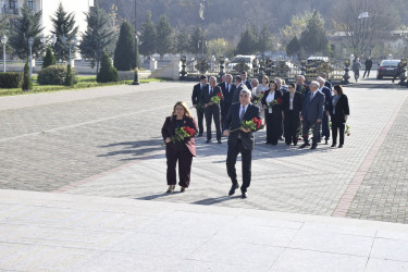Qubada Yeni Azərbaycan Partiyasının təsis edilməsinin 33-cü ildönümü ilə əlaqədar tədbir keçirilib.