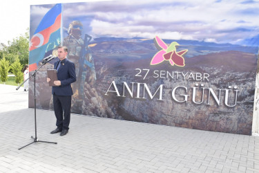 Quba rayonunda “27 Sentyabr – Anım Günü” münasibətilə tədbir keçirildi.