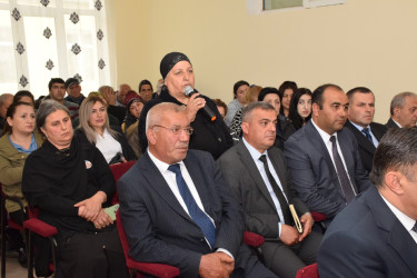 Təngəaltı kəndində növbəti səyyar vətəndaş qəbulu keçirildi.