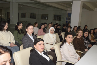 Autizm xəstəlik deyil, fərqlilikdir mövzusunda tədbir keçirilib.