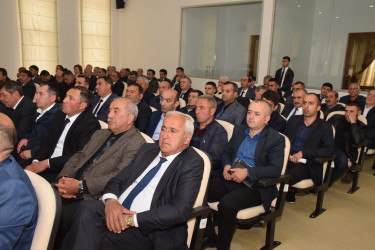 Quba şəhərində yanğınlara qarşı qabaqlayıcı tədbirlərin səmərəliliyinin artırılması məqsədilə regional müşavirə keçirilib.