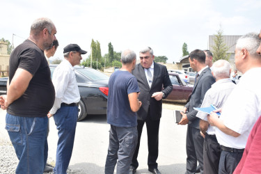 İsnovqışlaq kəndində səyyar vətəndaş qəbulu keçirilib.