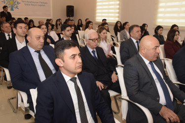 Yeni Azərbaycan Partiyası Quba rayon təşkilatı tərəfindən bu il gənclər arasında Ümumilli Lider Heydər Əliyev irsinin öyrənilməsi ilə bağlı məşğələlərə yekun vurulub.