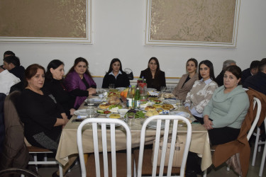 Qubada Ramazan ayı münasibətilə iftar mərasimi təşkil olunub.