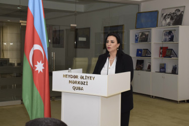 Qubada “Ümummilli Lider Heydər Əliyev müstəqil Azərbaycan Konstitusiyasının müəllifidir” mövzusunda dəyirmi masa keçirilib.