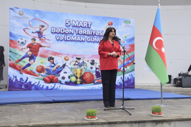 Quba şəhərində 5 mart - Bədən Tərbiyəsi və İdman gününə həsr olunmuş tədbir keçirilib.