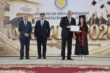 ADPU-nun Quba filialında 31-ci məzun buraxılışı münasibətilə təntənəli mərasim keçirilib.