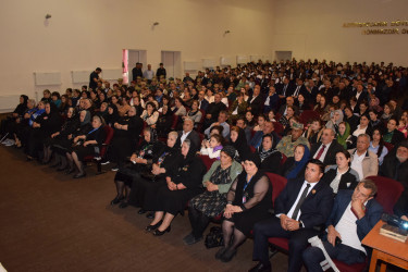 Vətən Müharibəsi Qəhrəmanı Mehrab Niftəliyevin 40 illiyi münasibətilə “Qəhrəmanlıq dastanı" adlı anım tədbiri keçirilmişdir.