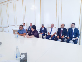 Quba Rayon İcra Hakimiyyətində vətəndaş qəbulu olub.