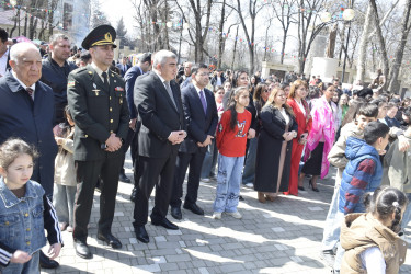 Novruz bayramı münasibətilə Quba şəhərində möhtəşəm ümumrayon tədbiri keçirilib.