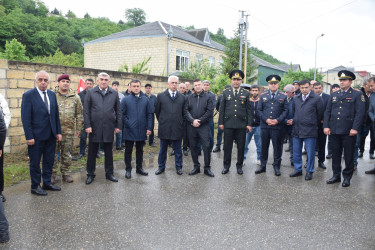 Birinci Qarabağ müharibəsində itkin düşmüş şəhid Elşən Ərzumanovun dəfn mərasimi olub.