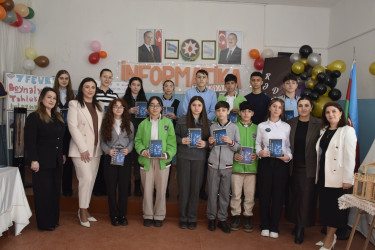 Hikmət Hüseynov adına 4 nömrəli humanitar fənlər təmayüllü məktəb-liseydə “Rəqəmsal Dünya” adlı tədbiri keçirilmişdir.