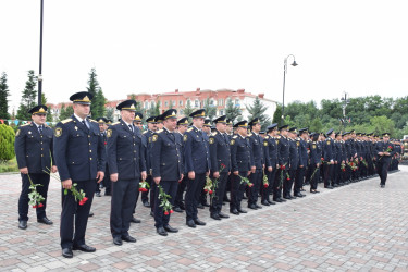 Qubada 2 iyul - Polis işçilərinin peşə bayramı günü qeyd olunub.