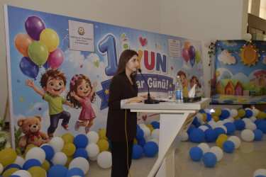 Qubada 1 İyun - Uşaqların Beynəlxalq Müdafiəsi Gününə həsr olunmuş tədbir keçirilib.