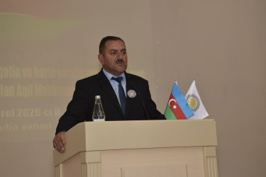 Vətən müharibəsi şəhidi, kapitan Məlikov Aqil Niyaz oğlunun xatirəsinə həsr olunmuş “Vətənə sədaqətin və hərbi şərəfin rəmzi olan həyat: Şəhid kapitan Aqil Məlikovun qəhrəmanlıq yolu” adlı anım tədbiri keçirilmişdir.