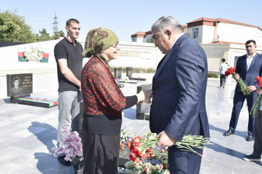 Qubada 20 Sentyabr - Dövlət Suverenliyi Günü münasibətilə tədbir keçirilib.