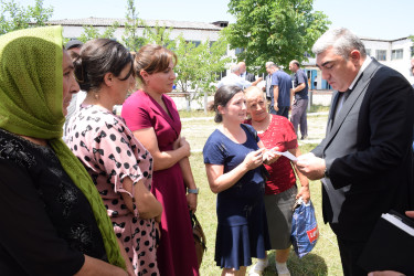 Rayon İcra Hakimiyyətinin başçısı İlqar Mahmudov tərəfindən növbəti səyyar vətəndaş qəbulu keçirilib.