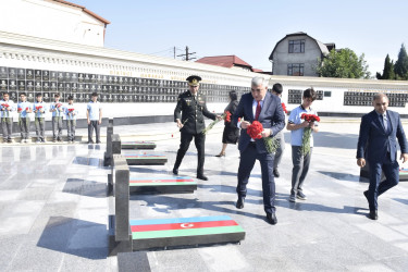 Qubada 20 Sentyabr - Dövlət Suverenliyi Günü münasibətilə tədbir keçirilib.