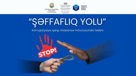 Korrupsiya ilə mübarizəyə həsr olunmuş maarifləndirici tədbir keçirilib.